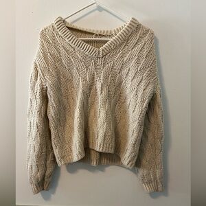 Handmade knit sweater